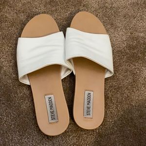 Steve Madden sandals White🤍